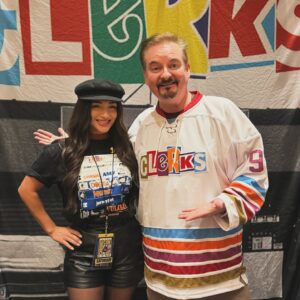 Raquel Castro Instagram - so grateful to have been a part of the first ever @chronicconforreal with @thatkevinsmith and his beautiful team, family & fans! I was able to relive my childhood and talk all things “Jersey Girl.” Gertie Trinkie lives on 🥹 a weekend I will remember forever 🤍✨ a HUGE thank you to the crew who took such amazing care of me this past weekend! @screamqueen89 @j_terzieff @js3tt8 @jokerdad @motorcitymark @jarrett_koral @drewkoliver @big_vindustin and SO many more! P.S go stream #jerseygirl on @netflix 😉