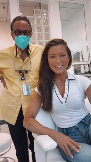 Rebecca Grant Instagram - The best cosmetic dentist in the world @celebritydentist specialist in perfect full mouth veneers and reconstruction.
If you have sensitive teeth from bleaching like I had I recommend veneers for a painless beautiful smile. Call him if you want the best and tell him Rebecca sent you 310-550-0383
www. celebritydentist.com #dentist #losangeles #beverlyhills #cosmeticdentistry #dental #veneers