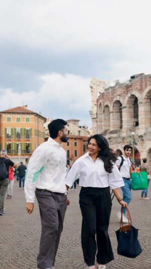 Rebecca Roy Instagram - Missing those last golden days of summer—the warm sunsets, spontaneous adventures, and carefree vibes. 

Here’s to endless memories and the anticipation of the next summer escape. 🇮🇹

Verona Travel by @gtholidays.in 

#LastDaysOfSummer#SummerVibes#TravelInfluencer#Wanderlust#TravelInspiration#ExploreMore#adventure 
#Globetrotter#VacationGoals#TravelDiaries#BucketList
#chennaiinfluencer #travelcouple