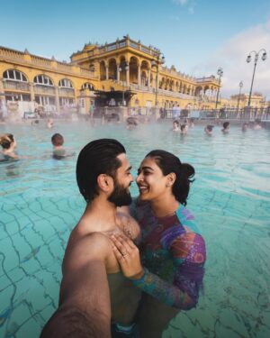 Rebecca Roy Instagram - If you’re planning a trip to Budapest, make sure to add Széchenyi Thermal Bath to your itinerary! This iconic spot is the largest medicinal bath in Europe and a true oasis for relaxation.

	•	Healing Waters: The baths are fed by natural hot springs rich in minerals, known for their therapeutic properties.
	•	Grand Architecture: Soak in warm waters while surrounded by stunning Neo-Baroque architecture—a visual treat!
	•	Indoor & Outdoor Pools: Choose from 15 indoor pools and 3 large outdoor ones, each with varying temperatures and purposes.
	•	Spa Amenities: Indulge in saunas, steam rooms, and massages for the ultimate wellness experience.
	•	Chess in the Pool: Yes, you can play chess on floating boards in the outdoor thermal pools—a unique Széchenyi tradition!

Have any of you experienced it yet? Share your tips and stories!

Travel partner @gtholidays.in 

#chennaiinfluencer #coupletravel #budapest #hungary🇭🇺 #thermalbaths #indianblogger #coupletravel #traveltheworld