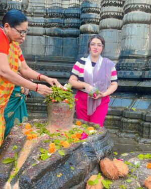 Rekha Mona Instagram - 🙏🏻har har Mahadev ❤️