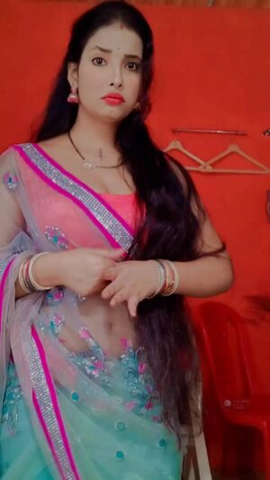 Ridhima Tiwari Instagram - #natasharajswari😌 #bhujpurisong❣️