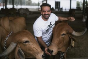 Ritu Rathee Instagram - Big Reveal on 9th April… 2 days to go… Launching our A2 Gir Cow Desi Ghee brand. Big Reveal …butterflies are setting in. #FlyingBeast #A2Ghee #GirCowGhee
