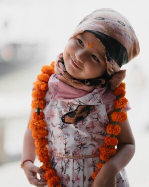 Ritu Rathee Instagram - Pihudi ka mundan..
Acchi tindi hai humavi… haaann !! ❤️❤️❤️