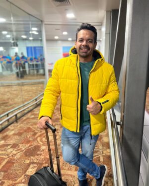 Ritu Rathee Instagram - Traveling this time for an attempt to make History and make my country proud.
#AasmanMeinBharat
