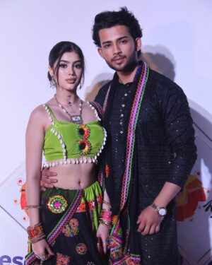 Riva Arora Instagram - All about garba night!!🤍 grateful 🤭🤝
.
#riva #rivaarora #rivarora #deepakjoshi