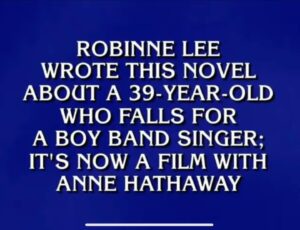 Robinne Lee Instagram - So, this happened…

I mean, I don’t want to say it’s the biggest thing ever, but as a fellow expat friend wrote earlier today, “This is our version of the Panthéon.” 😊

#Jeopardy #TheIdeaOfYou #author #authorgoals