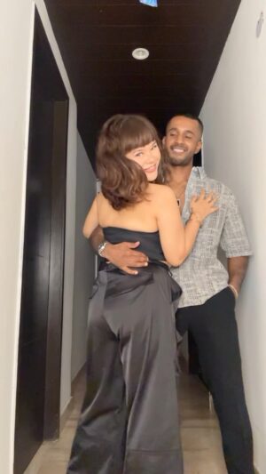 Rowhi Rai Instagram - I forced him to do it 🤣