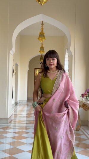 Rowhi Rai Instagram - Mehndi Look 💚
#mehndioutfit
