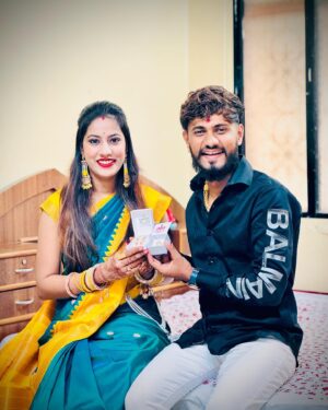 Rutuja Jadhav Instagram - दुःखाची सावलीही तुझ्याजवळ न येवो
चेहरा तुझा कायम असाच हसरा राहो – दिवाळी पाडव्याच्या शुभेच्छा!♥️🐣✨