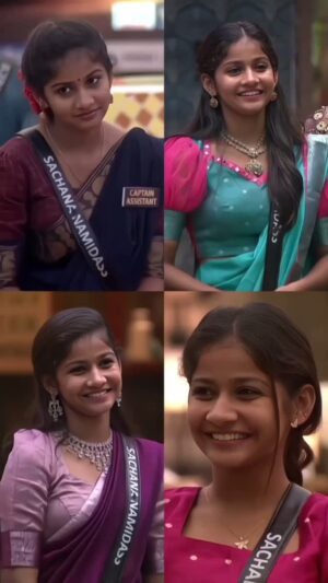 Sachana Namidass Instagram - "Life's too short not to smile" 🔥♥️💯🧿

Outfits from: @look_uniquee ♥️🙌

#sachananamidass #sachana #sachanainbigboss #vijaytv #maharaja #bigboss #bigbosstamil #makkalselvan