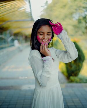Sahasra Honey Instagram - Ore piyaaaa🤍💚
@shivalucky_photoworks 
#sahasrahoney #teamsahasrahoney #post #holifestival