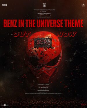Sai Abhyankkar Instagram - The electrifying #BenzInTheUniverseTheme from BENZ is out on all your favourite audio streaming platforms ⚡️🎶⚡️

Listen now🎧: https://bfan.link/benz-in-the-universe-theme

#Benz 
An @abhyankkar musical 💥
Film by @bakkiyarajkannan 🎬

@actorlawrence sir @gsquadOffl @passionstudiosoffl_ @therouteofficial @lokesh.kanagaraj @jagadish_palanisamy #SudhanSundaram @gouthamgdop @philoedit @boopathipradeep @amudhanpriyan @sureshchandraaoffl @donechannel1 #ThinkMusic
