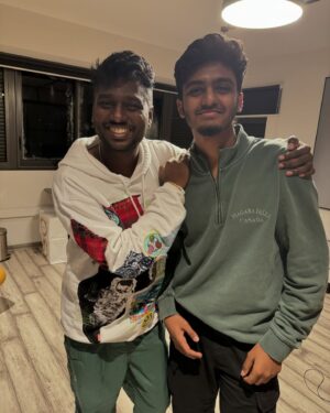 Sai Abhyankkar Instagram - Never imagined i could share the same space with a man with such an extraordinary aura !You’ve been such an inspiration anna ! I can’t wait to show the world what’s in making ! 
 🧨🧨🧨💯💯💯

Happy birthday dear @atlee47 na ❤️