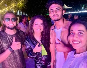 Sai Abhyankkar Instagram - All about yesterday!
Sai Abhyankar live❤️

You guys were amazing as always and the world is waiting to witness all the magic that you’re gonna create 😇

❤️❤️❤️
@abhyankkar @smriti_ekaa @sridharsena