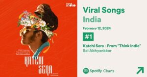 Sai Abhyankkar Instagram - #katchisera by @abhyankkar is now a global sensation ♥️ !! Thank you for the viral love 🤗🙏🏻 #indiemusic #thinkindie #indierevolution