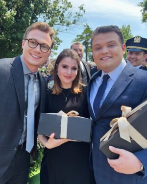 Sami Gayle Instagram - Tonight marks the final episode of @bluebloods_cbs … a series which I’m proud to have been a part of for half of my life. 

To everyone who watched me grow up — on screen, behind the scenes, and around our dinner table — thank you. This experience was the gift of a lifetime and I am forever grateful. 

I can’t wait to watch with all of you tonight!