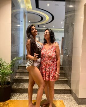 Sannati Mitra Instagram - “Enjoying a sunny afternoon at the bar.”