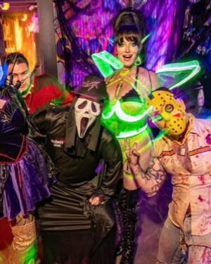 Sara Andrews Instagram - Last week at @canvasnash was like a dream! Or was it a nightmare? 🎃👻
