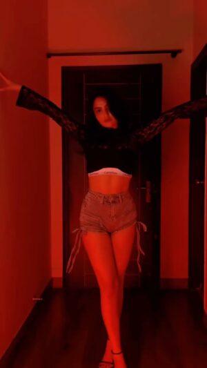 Sassy Poonam Instagram - They can’t handle this divine feminine energy, so I keep giving them more. ⚡️🖤
.
.
.
#reelitfeelit #sassypoonam #explorepage #reelsinstagram