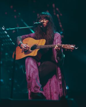 Shakthisree Gopalan Instagram - #Bangalore @blrhubba @kanthafestival - Thank you for an unforgettable night! ♥️✨
📷 : @_irshad_pklr_ 

TLDR : 
it was so special to perform in BLR after so many years and how - it was such an honor for us to be the closing act at @kanthafestival where so many incredible artists graced the stage including some of my all time fav @parvaazmusic who I missed because we were doing another show at @sabhablr - so many fond memories performing at clubs here in Blore with my band and to add this one to that box of memories is truly special. 

It’s been a long time dream for me to perform at festivals - I’ve been writing more music over the last few years and its scary to share them with other people because they are so personal - especially with a large audience it requires a whole lot of good juju and a knowing that I’m being seen and heard - thank you for holding space - for giving me the opportunity to share my independent music with you and for listening to the stories I shared. It means a lot to me. ♥️✨

And needless to say - huge thanks to my bandmates who are all insanely talented humans who I’m lucky to share the stage with - every single time - to witness the magic they add to songs I have written in times of distress and trouble - making it more beautiful than it ever was and to add little pieces of them and their magic and support me this way is just ♥️ @abijithmrao @tapassnaresh @napier_naveen @bhuvanesh_keys @christhejason @rithuvysakh @charanbee @srisan1213 @dyuti_i - thank you! ♥️

And of course it was ridiculously awesome to sing film songs with everyone - my heart was ready to explode when everyone started singing #VaayaEnVeera - @leon.james - we missed you on stage and off stage big time ♥️✨ #weareheretoentertain

To everyone who came out to watch us play our hearts out - Thank you! :) I look forward to seeing you again soon - I feel really bad that we were unable to organize a nice photo session or hang out properly - I would love to hear ideas from you on how we could organize this better! We’ve created a google form and I’d love to hear your suggestions - share your ideas with us at the form - link in bio!