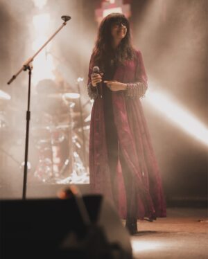 Shakthisree Gopalan Instagram - #Bangalore @blrhubba @kanthafestival - Thank you for an unforgettable night! ♥️✨
📷 : @_irshad_pklr_ 

TLDR : 
it was so special to perform in BLR after so many years and how - it was such an honor for us to be the closing act at @kanthafestival where so many incredible artists graced the stage including some of my all time fav @parvaazmusic who I missed because we were doing another show at @sabhablr - so many fond memories performing at clubs here in Blore with my band and to add this one to that box of memories is truly special. 

It’s been a long time dream for me to perform at festivals - I’ve been writing more music over the last few years and its scary to share them with other people because they are so personal - especially with a large audience it requires a whole lot of good juju and a knowing that I’m being seen and heard - thank you for holding space - for giving me the opportunity to share my independent music with you and for listening to the stories I shared. It means a lot to me. ♥️✨

And needless to say - huge thanks to my bandmates who are all insanely talented humans who I’m lucky to share the stage with - every single time - to witness the magic they add to songs I have written in times of distress and trouble - making it more beautiful than it ever was and to add little pieces of them and their magic and support me this way is just ♥️ @abijithmrao @tapassnaresh @napier_naveen @bhuvanesh_keys @christhejason @rithuvysakh @charanbee @srisan1213 @dyuti_i - thank you! ♥️

And of course it was ridiculously awesome to sing film songs with everyone - my heart was ready to explode when everyone started singing #VaayaEnVeera - @leon.james - we missed you on stage and off stage big time ♥️✨ #weareheretoentertain

To everyone who came out to watch us play our hearts out - Thank you! :) I look forward to seeing you again soon - I feel really bad that we were unable to organize a nice photo session or hang out properly - I would love to hear ideas from you on how we could organize this better! We’ve created a google form and I’d love to hear your suggestions - share your ideas with us at the form - link in bio!