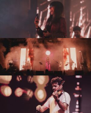 Shakthisree Gopalan Instagram - Thank you #Bangalore for making this one special!♥️
More from our gig at @blrhubba @kanthafestival - with @bhuvanesh_keys @christhejason @napier_naveen @tapassnaresh @rithuvysakh @dyuti_i 
📸 : @irshad_pklr_