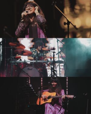 Shakthisree Gopalan Instagram - Thank you #Bangalore for making this one special!♥️
More from our gig at @blrhubba @kanthafestival - with @bhuvanesh_keys @christhejason @napier_naveen @tapassnaresh @rithuvysakh @dyuti_i 
📸 : @irshad_pklr_