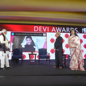 Shalini Passi Instagram - Honoured to receive the Devi awards instituted by The New Indian Express group and celebrating all the incredible women in the arts, economics, public service, and governance.

#DeviAwardsDelhi2024
@prabhuchawlaplus @santwanabhatt @newindianexpress @theeventxpress @kiaasaofficial @paras_buildtech @rpsggroup @vijohnindia @hackerkitchensindia @tallysolutions @lexus_india @pc_jeweller @ahujasonsofficial @prabhatamgroup @ntpclimited @radicokhaitan

Personal Wardobe:
Outfit: Ashdeen  @ashdeenl
Bag: Dolce & Gabanna 
Jewellery : Personal Collection
#DeviAwards #DeviAwardsDelhi #DeviDelhi #DeviDelhi2024 #celebratingwomen #DeviAwards2024 #womenexcellence #empoweredwomen