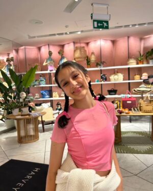 Sitara Ghattamaneni Instagram - sitara in real life, barbie at heart