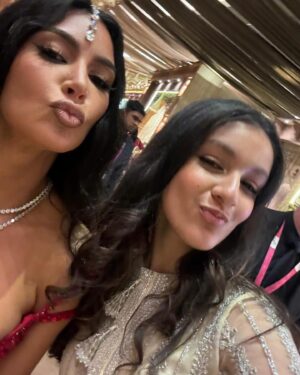 Sitara Ghattamaneni Instagram - @kimkardashian 🫶🫶🫶
 

#AnantandRadhikaWedding #AmbaniWedding #ARWedding
