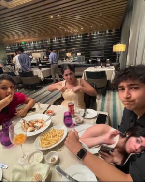 Sitara Ghattamaneni Instagram - mewing boss graduated
 @gautamghattamaneni 🧚‍♂️🧚‍♂️🧚‍♂️