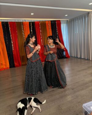 Sitara Ghattamaneni Instagram - behind the scenes!!