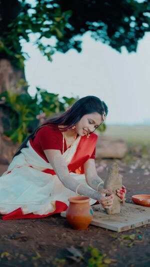 Sona Dey Instagram - Mata Parvati Or Ganesh🙏

#ganeshchaturthi #ganpati