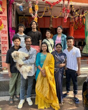 Sona Dey Instagram - Btao kya Surprise hai?😍🔥🧿
Congratulations Babiee @mukulgain.official 😘

Thankyou Bhagwaan jii🙏 Jai Bajrangbali ki🚩