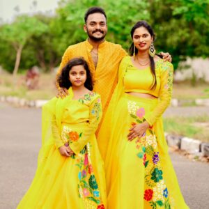 Sravani Varma Samanthapudi Instagram - Haldi glimpse
