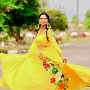 Sravani Varma Samanthapudi Instagram - Haldi glimpse