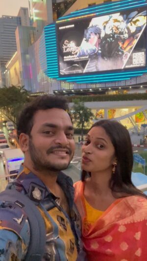 Sravani Varma Samanthapudi Instagram - My baby 👨‍👩‍👧‍👦 ♾️♥️ 
Cheers to a decade filled with love 💗 
#bangkokpilla #telugu #trending