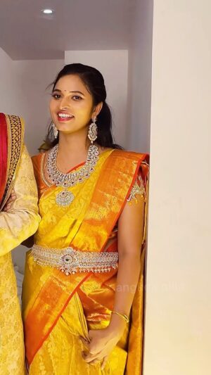 Sravani Varma Samanthapudi Instagram - Diwali special 😍 @pattuvastra #sarees #bridal #pattu #bangkokpilla #pattuvastra