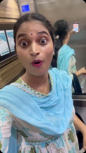 Sravani Varma Samanthapudi Instagram - E fish name yenti?? 😳 #bangkokpillateluguvlogs #bangkokpilla #telugu