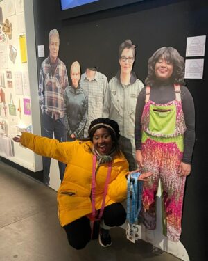 Susan Wokoma Instagram - Back in the @taskmaster womb for the @tmliveexperience in Canada Water 🇬🇧 ! 

Nope I didn’t win this time (again. QUELLE SURPRISE!!!) but did I really stand a chance without my sweet sweet Superkins @realsueperkins ?! 

We had such a ball and got to meet loads of TM fans to boot! So many joyous flashbacks (good and cringe 🍩) DO NOT MISS IT! 🍍 

(P.S Kids aged 9  are allowed entry with a responsible adult…which is why I brought my pal @stephdittmer along with our wee guests. Did you see me on that roadsweeper in ep 9 and the amount of TM crew I nearly killed???? Exactly ⚠️ )

:
:
:
:
:
:
:
:
:
:
:

:
:
:
:
:
:
:
:
:
:
:

#taskmaster 
#taskmasterseries16
#juilianclary #lucybeaumont #samcampbell #sueperkins #susanwokoma #gregdavies #littlealexhorne #channel4 #comedy 
#taskmasterliveexperience #30grandbaby #RADA #canadawater #chainbastard #forksandmarbles