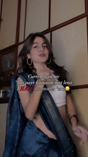 Taniya Oberoi Instagram - Pyar* I hate love story ✌️❤️
.
.
#love #instagood #instagram #follow #like #fashion #trending #explore #explorepage #photography #hatestory #ihatelovestory #situationships #relationships #single