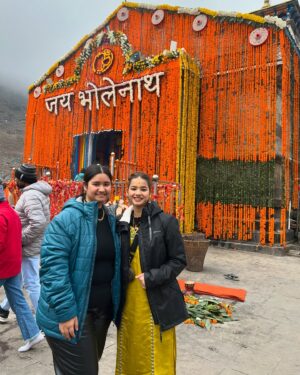 Tanu Rawat Instagram - Jai kedar baba❤️🙏🏻🥺 
#tanurawat33