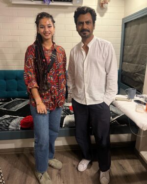 Tanu Rawat Instagram - Glad to meet you sir❤️ 
#nawajuddinsiddhiqui #tanurawat33