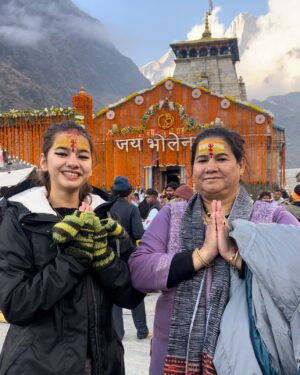 Tanu Rawat Instagram - Jai kedar baba❤️🙏🏻🥺 
#tanurawat33