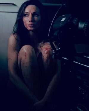 Tina Casciani Instagram - ..sht happens..🩸🎬