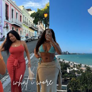 Tyla Gomez Instagram - Puerto Rico recap 🌴✨

what i wore: lots of @vicidolls , my fav blue swimsuit is @lulus , i elevated all my looks with jewelry from @enroutejewelry_ and @petit.moments and i got a super cute green dress from a local shop ✨✨ (everything that can be 🔗 will be on my LTK)

what i did: this trip really showed me how much i love doing nothing. I know some people don’t care about the hotel but that’s what i care about most. In fact, nothing was booked/planned except for this hotel. I did lots of research on it (watched YouTube videos) and I was extremely satisfied with the @elsanjuanhotel 

With that said, I really enjoy laying at the private beach and the poolside. The swim up bar saw me lots! Outside of the hotel I enjoyed ziplining through the El Yunce Rainforest and jet skiing, which was actually offered at the hotels private beach.

what i ate: soooo many good meals. gonna share in a video later! My favorites were Marmalade and Andaluz! @marmaladerestpr @andaluzsanjuan 

#travel #blackgirltravel #puertorico