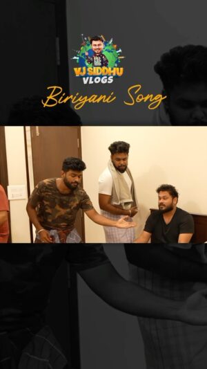 VJ Siddhu Instagram - Briyani song 🙌🏼🙌🏼🙌🏼 

#vjsiddhu #vjsiddhuvlogs #vjsiddhuvlogsfamily #briyani #chicken #friend #friendship #songs