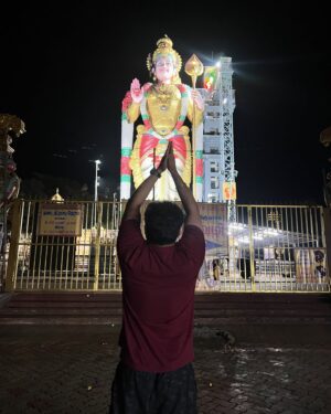 VJ Siddhu Instagram - Murugaaaaa 🙏🏻🙏🏻🙏🏻🙏🏻 

#vjsiddhu #vjsiddhuvlogs #murugan
