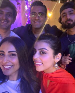Yashma Gill Instagram - Life these days!! 💆‍♀️ 
 
The blue dress is from @sadafkanwalfashion for everyone asking! I still have to put proper pictures in it but Cus you guys kept dming
